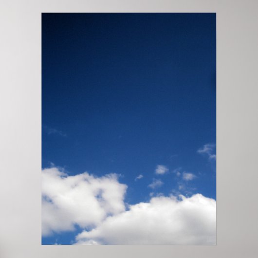 Wolken & Blue Sky Posters Prints (Voorkant)
