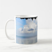 Wolken boven Bora Bora Koffiemok (Links)