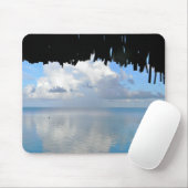 Wolken boven Bora Bora Muismat (Met muis)