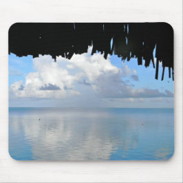 Wolken boven Bora Bora Muismat