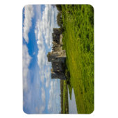 Wolken boven Carew Castle Magneet (Verticaal)