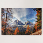 Wolken boven de Dolomites Legpuzzel (Horizontaal)