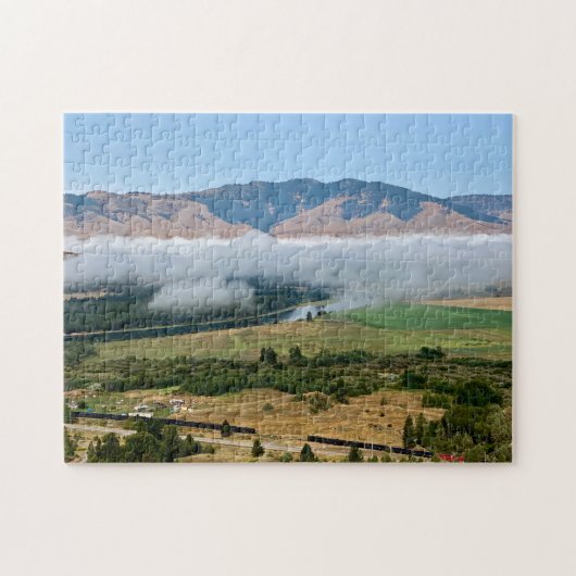 Wolken boven Flathead River Legpuzzel (Horizontaal)