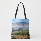 Wolken boven Flathead River Tote Bag (Voorkant)