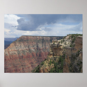 Wolken boven Grand Canyon Poster