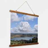 wolken boven het Gnotuk-klooster Hangend Wandkleed (Gebogen)