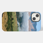 Wolken boven iPhone-hoesjes voor de Flathead-rivie iPhone Hoesje (Achterkant horizontaal)