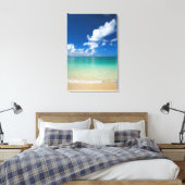 Wolken boven Zee Canvas Afdruk (Insitu (Slaapkamer))
