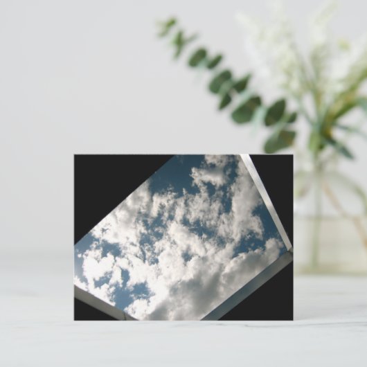 Wolken Briefkaart (Staand voorkant)