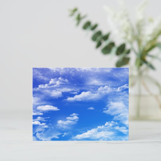Wolken Briefkaart (Staand voorkant)
