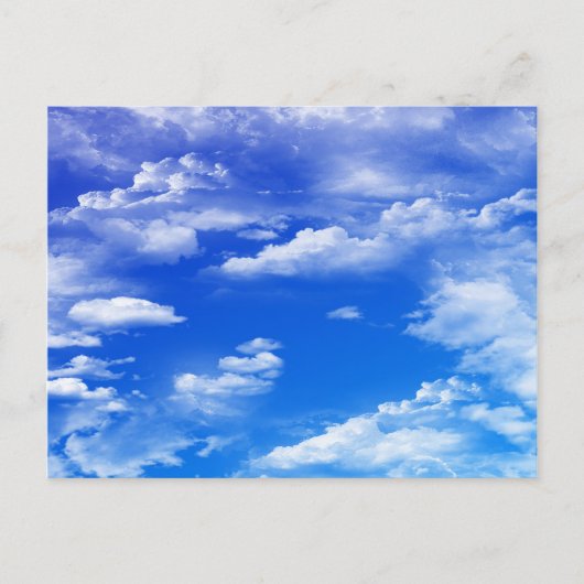 Wolken Briefkaart (Voorkant)