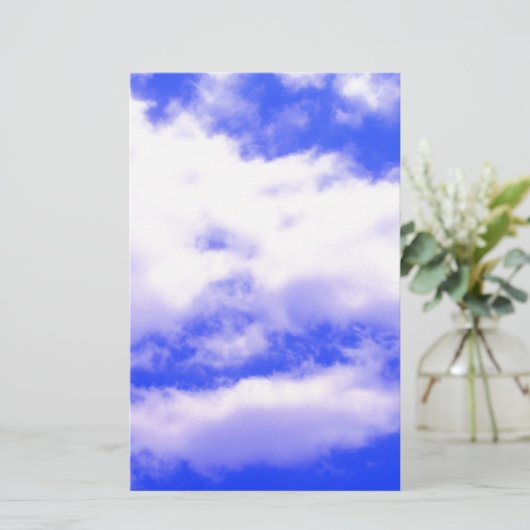 Wolken Briefpapier (Staand voorkant)