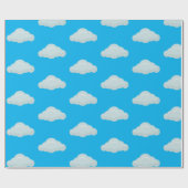 Wolken. Cadeaupapier (Vlak)
