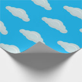 Wolken. Cadeaupapier (Hoek)