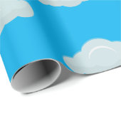 Wolken. Cadeaupapier (Rol Hoek)