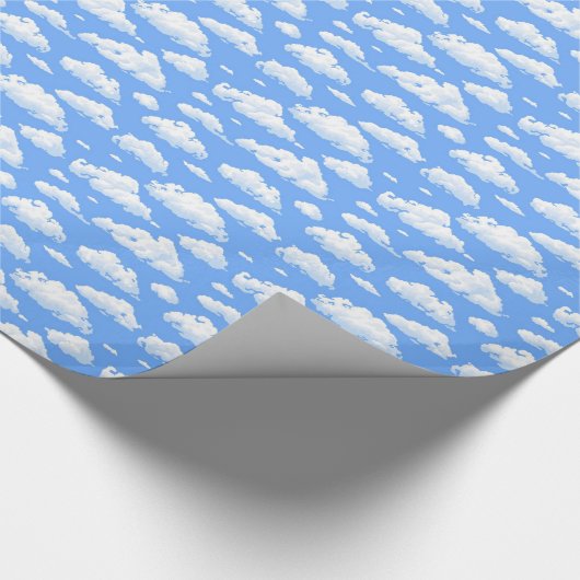 Wolken Cadeaupapier (Hoek)