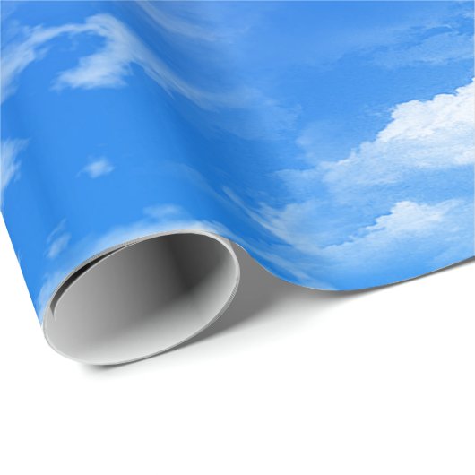 Wolken Cadeaupapier (Rol Hoek)