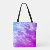 "Wolken" Canvas tas (Achterkant)