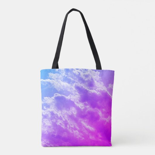"Wolken" Canvas tas (Achterkant)