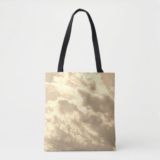 "Wolken" Canvas tas (Voorkant)