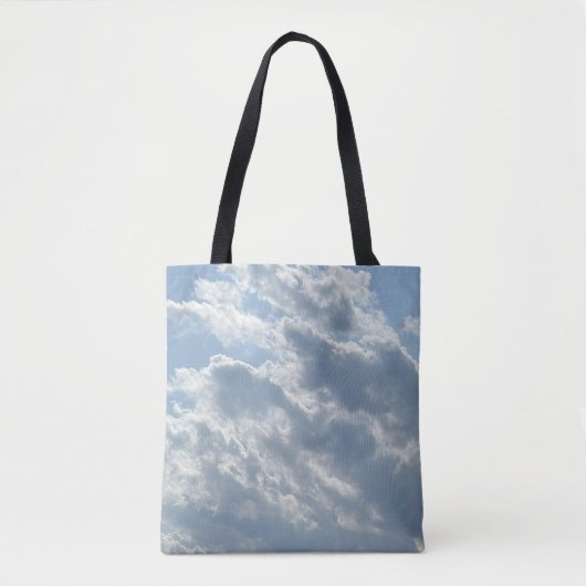"Wolken" Canvas tas (Voorkant)
