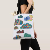 "Wolken" Canvas tas. Tote Bag (Dichtbij)