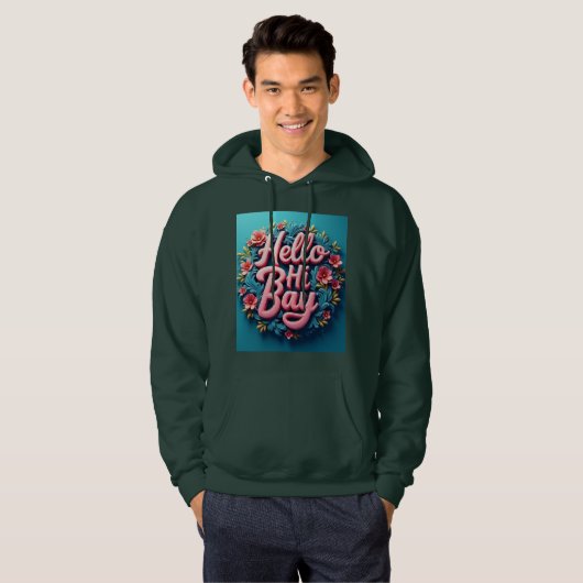 "Wolken Comfort Hoodie" Hoodie (Voorkant volledig)