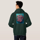 "Wolken Comfort Hoodie" Hoodie (Achterkant volledig)