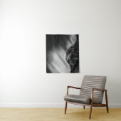 Wolken die boven de Mangart van de berg rollen Wandkleed (In situ)