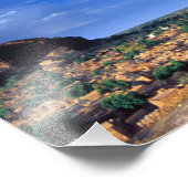 wolken die de hemel over de hemel vegen foto afdruk (Hoek)