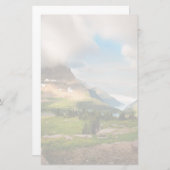 wolken die door de bergen kruipen briefpapier (Voorkant / Achterkant)