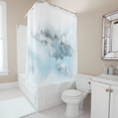 Wolken douchegordijn (In situ)