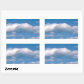 Wolken Drifters Rechthoekige Sticker (Vel)