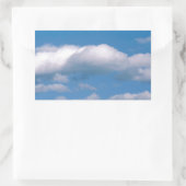 Wolken Drifters Rechthoekige Sticker (Tas)