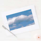 Wolken Drifters Rechthoekige Sticker (Envelop)