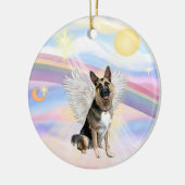 Wolken - Duitse Herder (#3) Keramisch Ornament (Links)