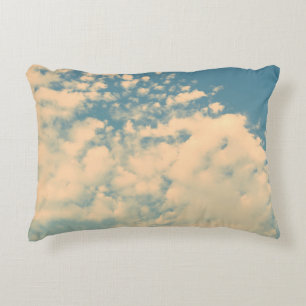 Wolken - -effectstijlafbeelding met een schijnbaar accent kussen