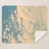 Wolken - -effectstijlafbeelding met een schijnbaar sherpa deken (Voorkant (horizontaal))