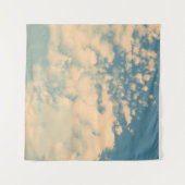 Wolken - -effectstijlafbeelding met een schijnbaar wandkleed (Voorkant (horizontaal))