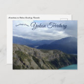 Wolken en bergen in Yukon Territory Canada Briefkaart (Voorkant / Achterkant)