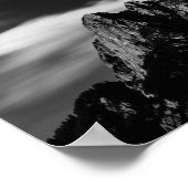 Wolken en bergen poster (Hoek)