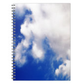 Wolken en blauwe hemel notitieboek (Voorkant)