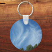 Wolken en bomen sleutelhanger (Voorkant)