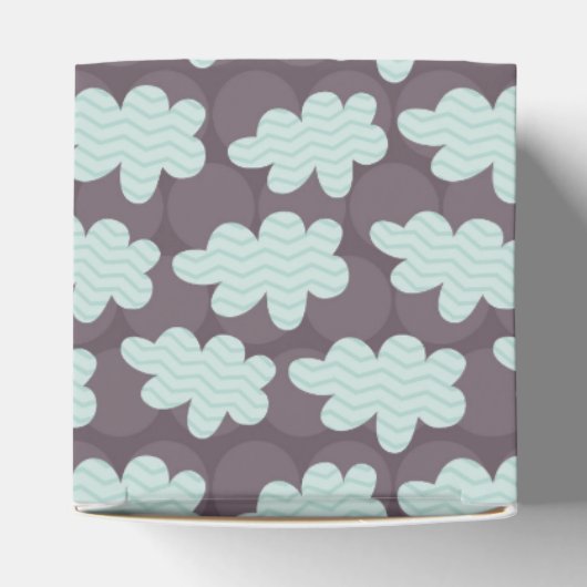 Wolken en Giraffes Bedankdoosjes (Bovenkant)