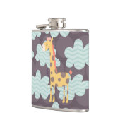 Wolken en Giraffes Heupfles (Links)