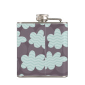 Wolken en Giraffes Heupfles (Achterkant)