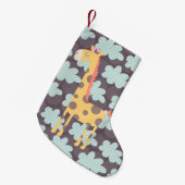 Wolken en Giraffes Kleine Kerstsok (Voorkant (Hangend))