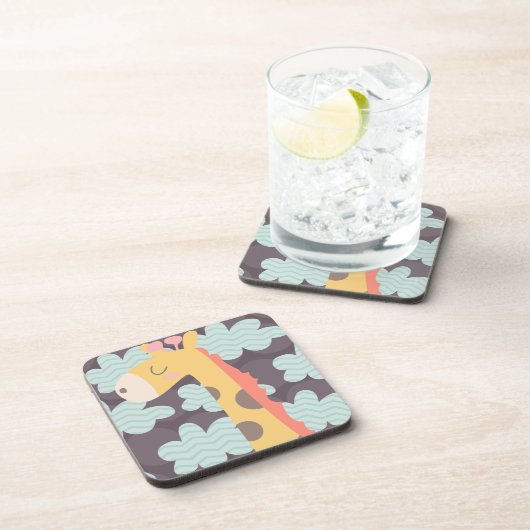 Wolken en Giraffes Onderzetter (Rechterzijde)