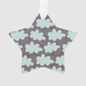 Wolken en Giraffes Ornament (achterkant)