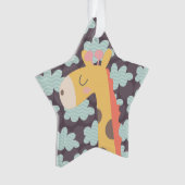 Wolken en Giraffes Ornament (voorkant)